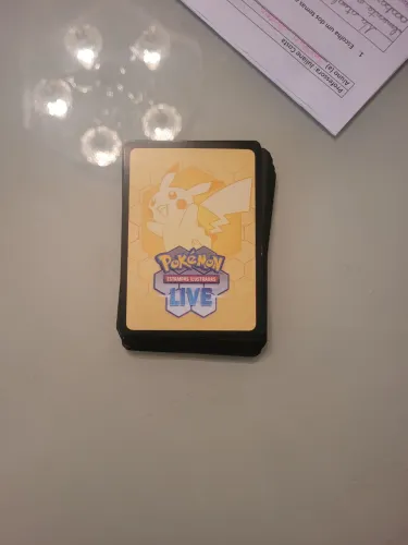 Códigos de cartas pokemon