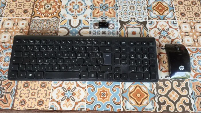 Teclado e Mouse sem Fio HP K3500