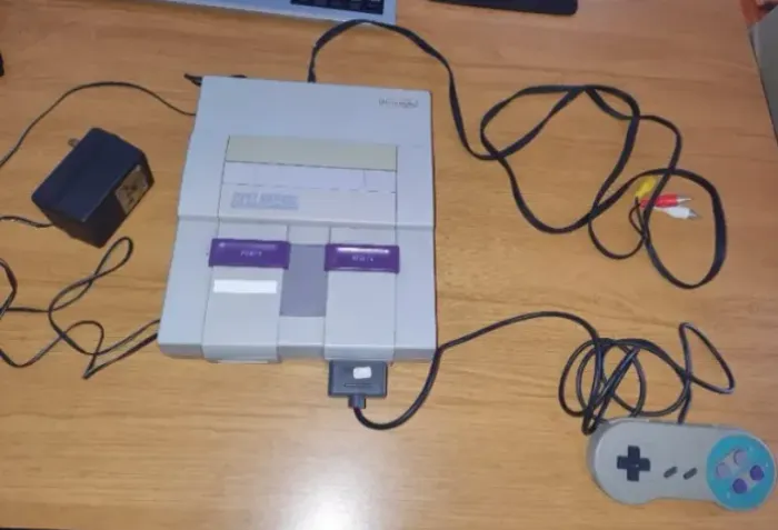 Super Nintendo Console Original Modelo FAT SNES + 1 Controle