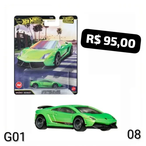 Hotwheels Lamborguini Gallardo Lp570-4 Superllegera
