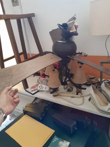Ventilador de teto Rústico 