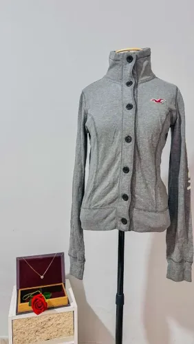 BLUSA DE MOLETOM HOLLISTER FEMININO