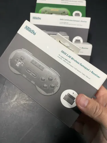 Controle 8bitdo Snes