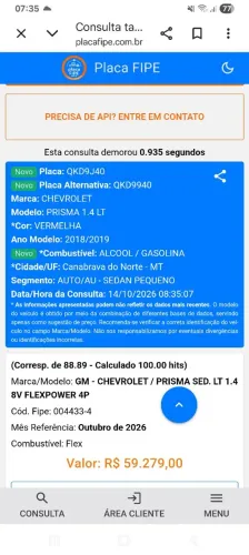 Chevrolet Prisma Sed. LT 1.4 8V Flexpower 4P 2019