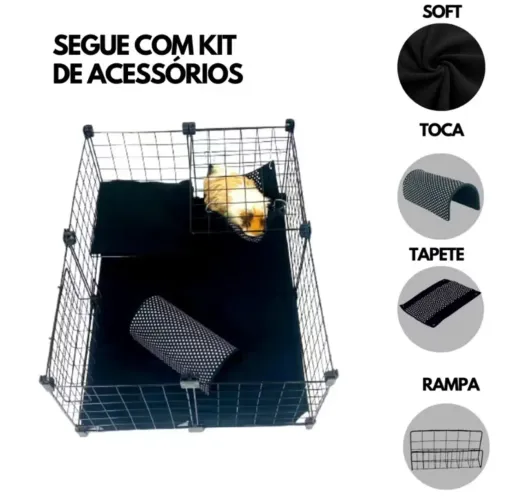 kit completo porquinho da india