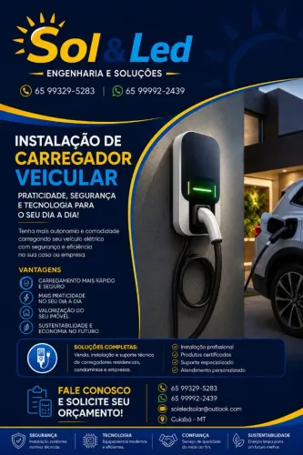 Instalação Carregador Veicular