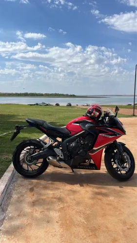 CBR 650f 2019 super conservada!