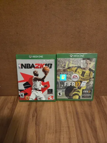 Fifa 17 (lacrado) + NBA 2k18 Xbox One