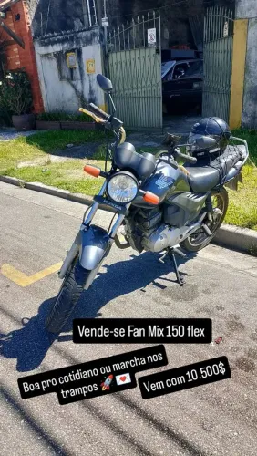 Vende-se 150 fan mix flex, revisada tudo ok, pronta pra transferir