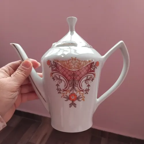 Bule de café porcelana pozzani 