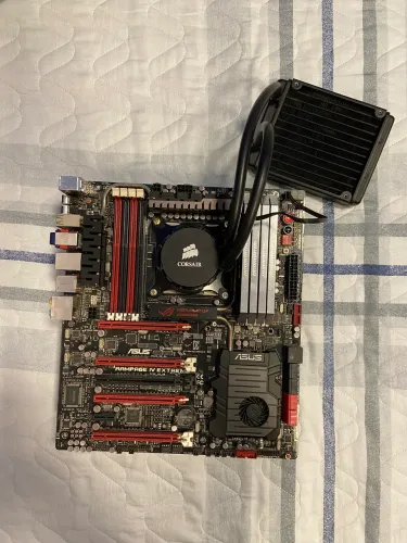KIT X79 ASUS RAMPAGE IV EXTREME (OLHE DESCRIÇÃO)