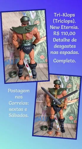 Masters of the Universe. Tri-klops (Triclops). New Eternia. Motu