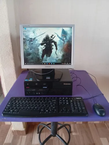 Computador Completo Core 2 Duo e8400 3,0 GHz 4gb ddr3 HD 160 monitor 15 E periféricos! 