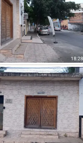 Terreno com 2 lojas na rua do Fórum 