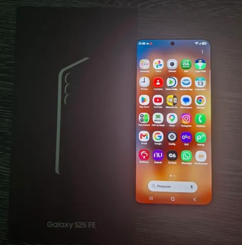 Samsung S25 FE 256 GB seminário novo!!