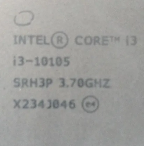 Processador i3 - 10105
