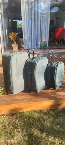 3 malas de viagem barato desapego