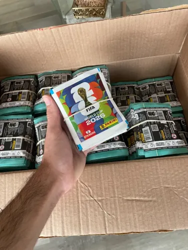 Envelopes de figurinhas da Copa do Mundo 2026 (Oficial)