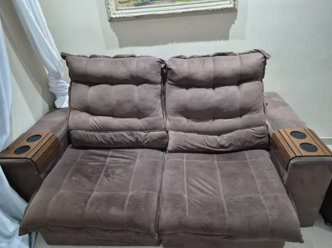 Sofa reclinável e retrátil 2,00m2