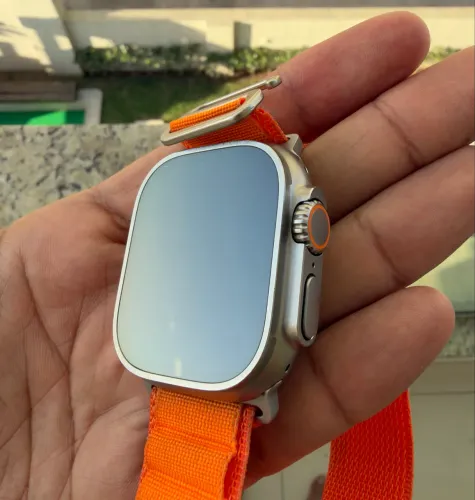 Apple Watch Ultra 1ª Geração 49mm Titânio em ótimo estado