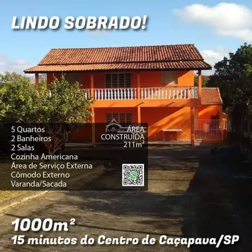 CHACARA EM CAÇAPAVA JACAREÍ SP 1000M²