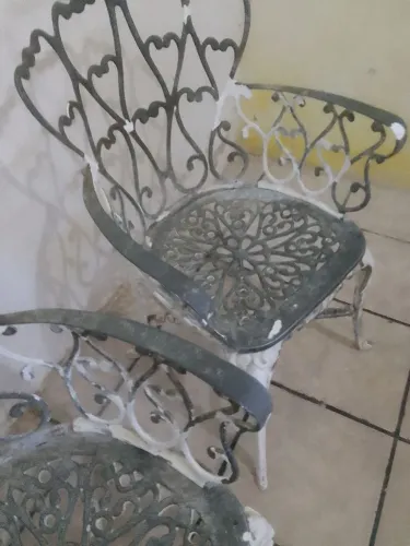 Cadeira Aluminio Fundido ( PRA VENDER LOGO )