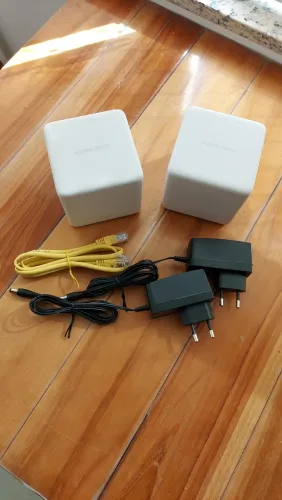 Par de Roteadores Mercusys Halo H30g Mesh Wi-Fi 5 Gigabit Dual-Band AC1300