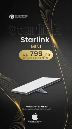 Starlink mini lacrada