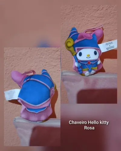 Chaveiro rosa Hello kitty