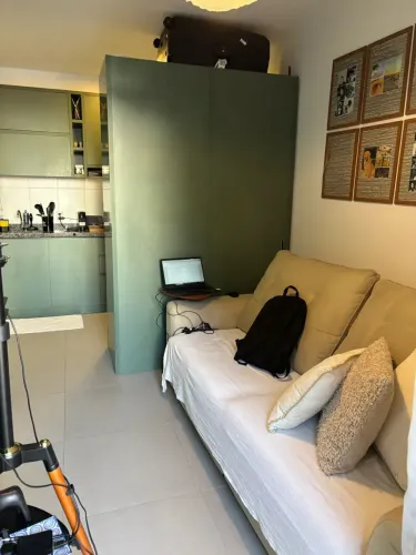 studio mobiliado para locação mobiliado com 60 metros , ao lado da ESPM