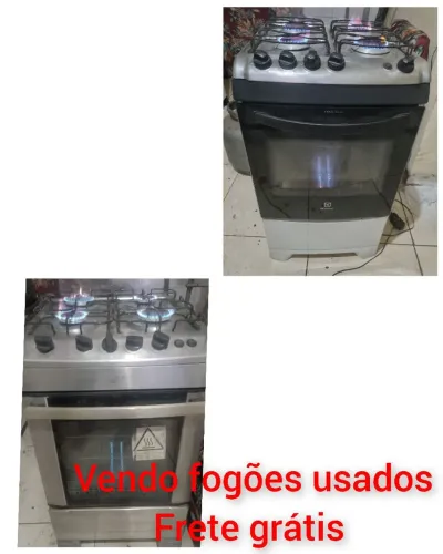 Vendo fogões usados Frete grátis