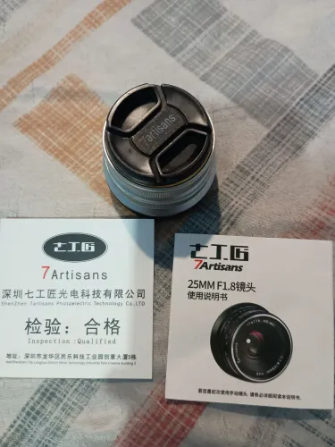 Lente 7 Artisans 25mm F1.8 E- Mount