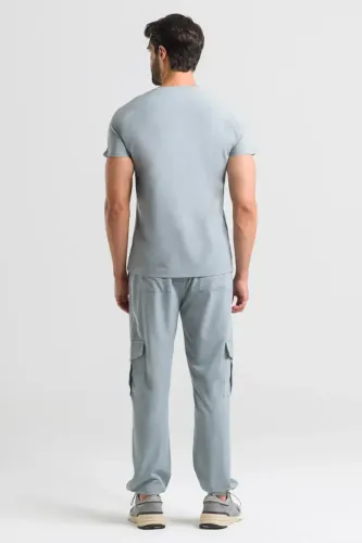 scrub masculino urban cherie 10 anos - cinza