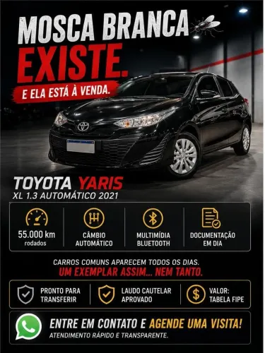 Toyota Yaris Live 1.3 Flex 16V 5P AUT 2021
