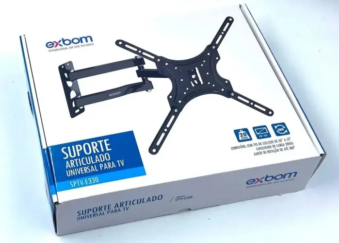 Suporte articulado tv 