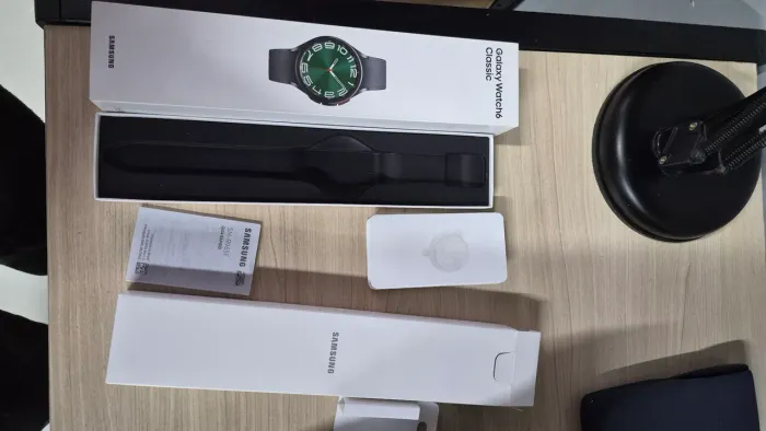 Embalagem Samsung Watch6 Classic