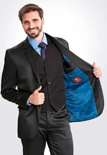PROMO Aluguel de Terno Corte Italiano Slim Preto Dior