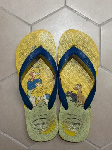 chinelo havaianas 41 42 pra quem curte