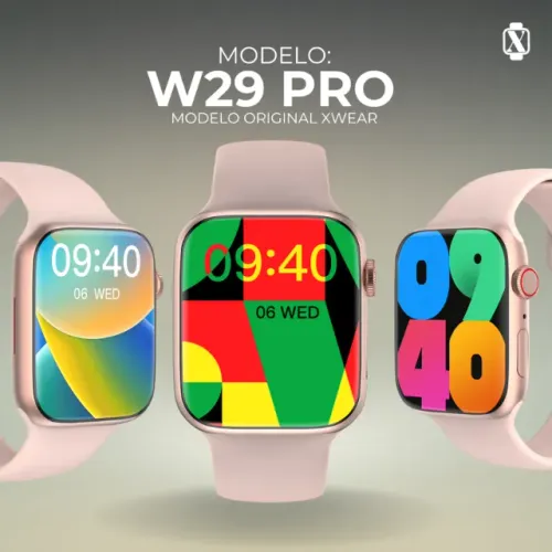 Relógio Smartwatch W29 Pro da Microwear, oferta dia da mulher e semana do consumidor