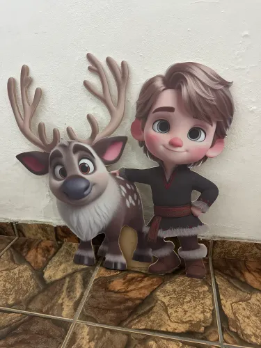 Display de chão príncipe da Frozen
