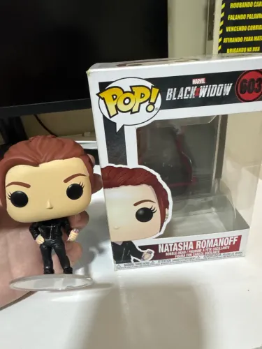 Funko pop Natasha romanoff do filme Black Widow.