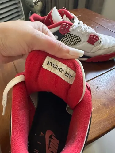 Jordan 4 fire red 42