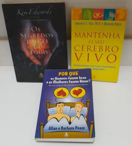 Kit 3 ótimos livros