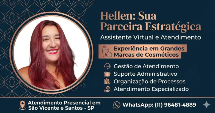 OFEREÇO SERVIÇO DE ASSISTENTE VIRTUAL