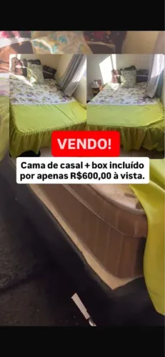Cama box de casal