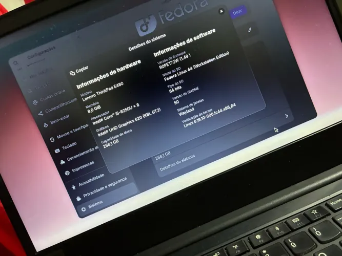 Thinkpad E480 (Troco em séries S)