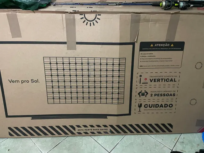Painéis solares bifacial 620w