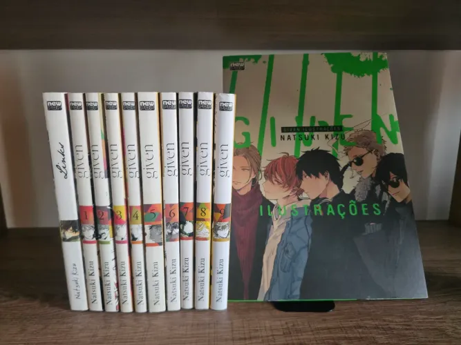 Mangá Given Completo (9 volumes, Given Ilustrações e Links)