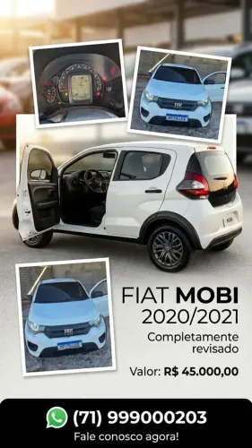 Fiat Mobi Like 1.0 Fire Flex 5P. 2021