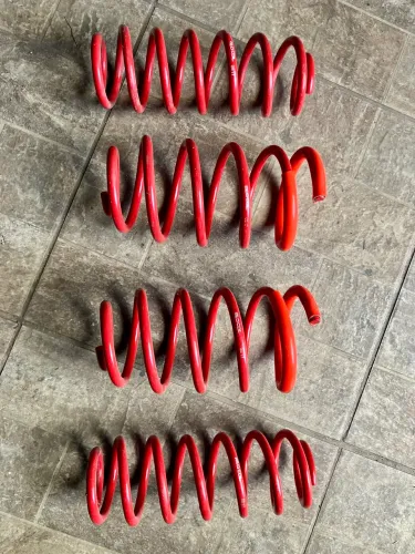 Molas esportivas Red Coil